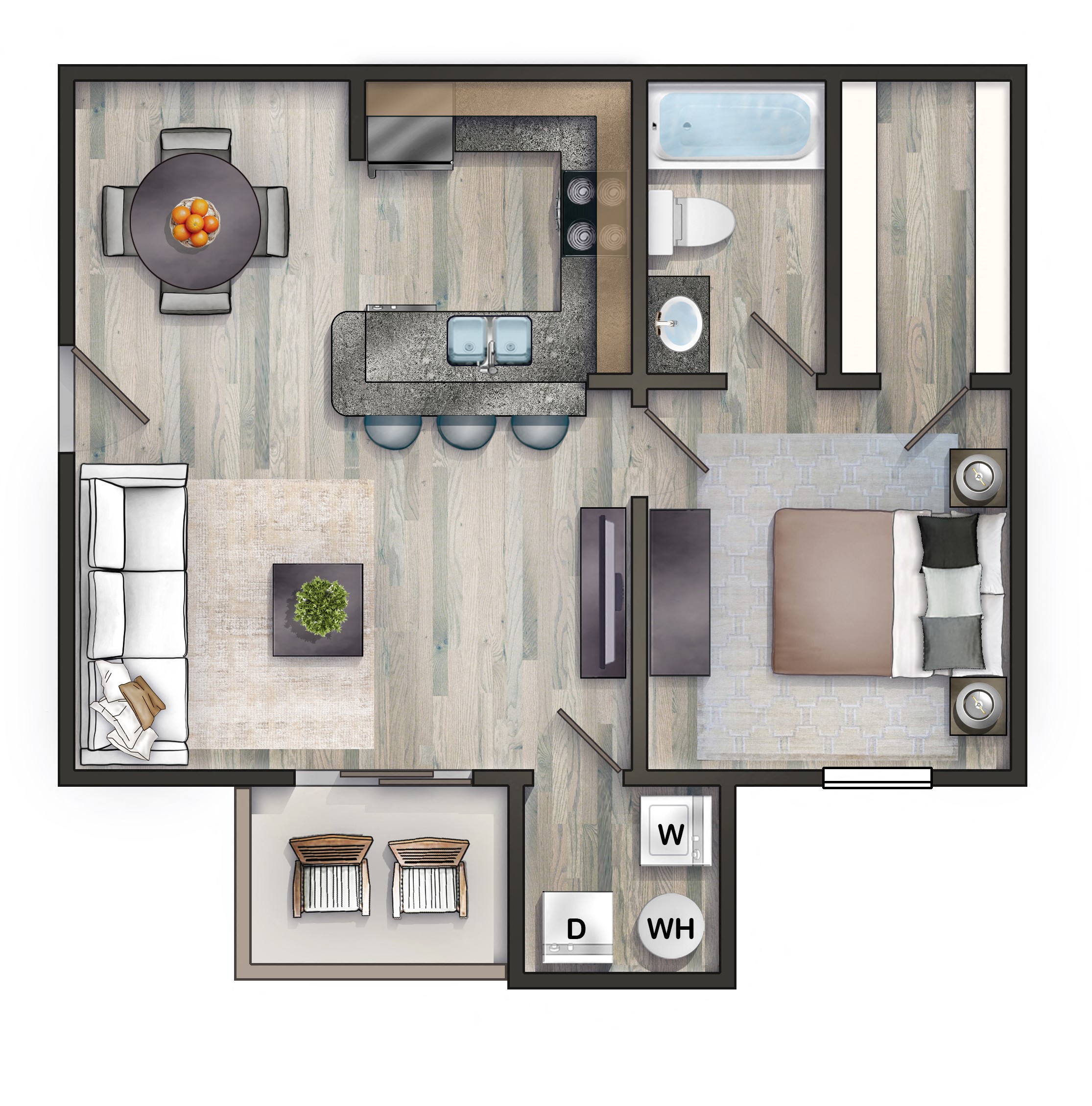 4600 University Drive 1-2 Beds Apartment for Rent - Photo Gallery 15